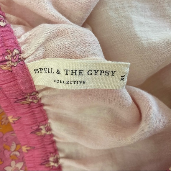 Spell & the Gypsy Utopia Maxi Dress in Pink size XL - Picture 6 of 7